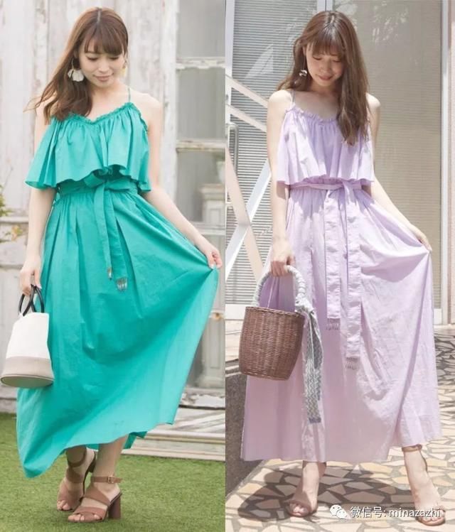 南韩神颜INS疯狂晒绿裙照 真实地美翻！和雪莉一起穿可甜可性感的