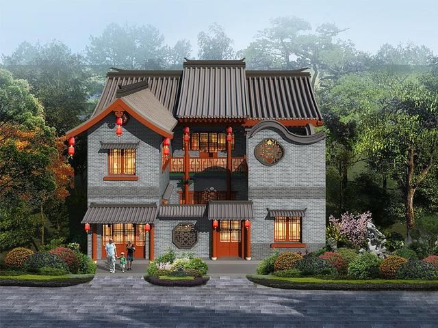 9栋中国最美四合院别墅，成功人士最爱，拥有一栋你真牛