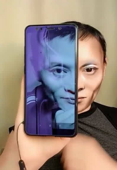 90后妹子仿妆马云,看过程很普通,但是结果却出人意料