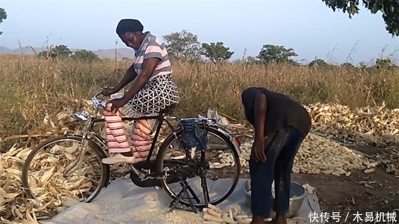  「玉米」小哥发明“自行车”剥玉米机，不用油和电，一天能剥5亩