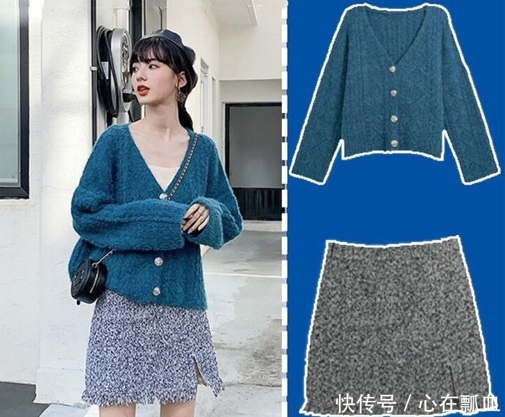 【美美】史上最全的毛衣穿搭法!学会了开春才能美美哒