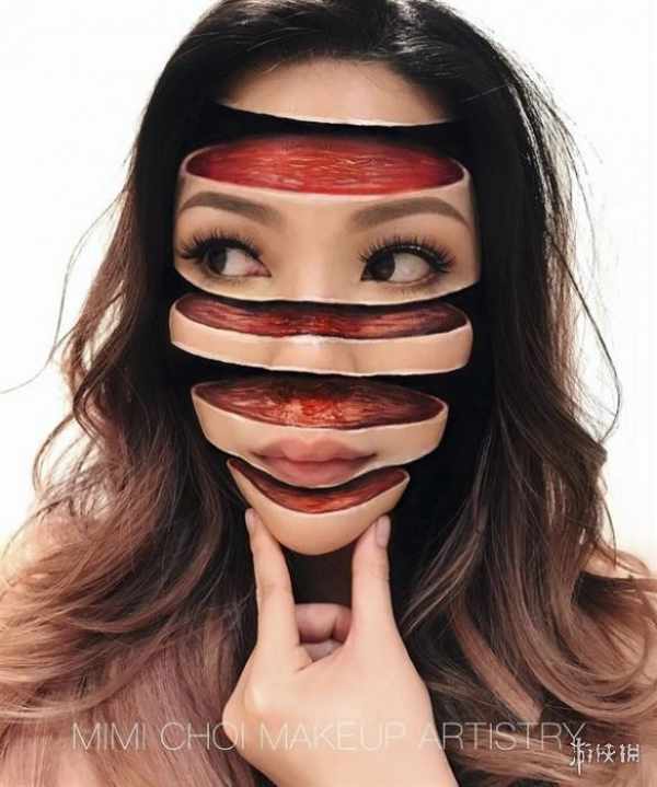 美女的化妆术让人脑洞炸裂