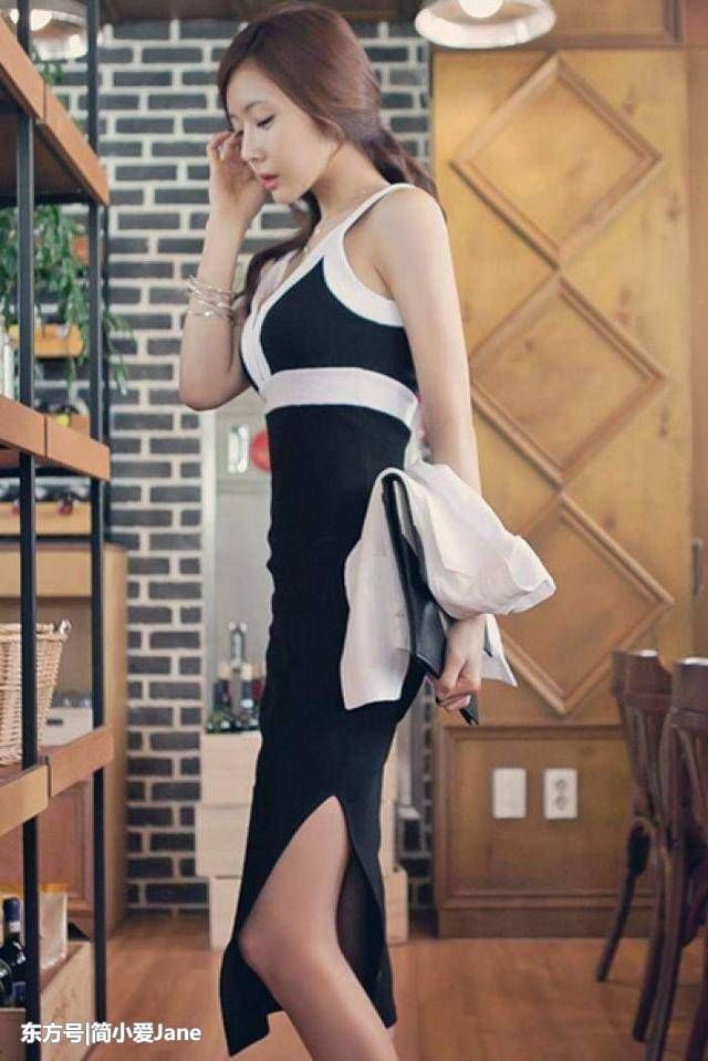 夏季穿上紧身裙，凹凸有致，把S曲线秀起来