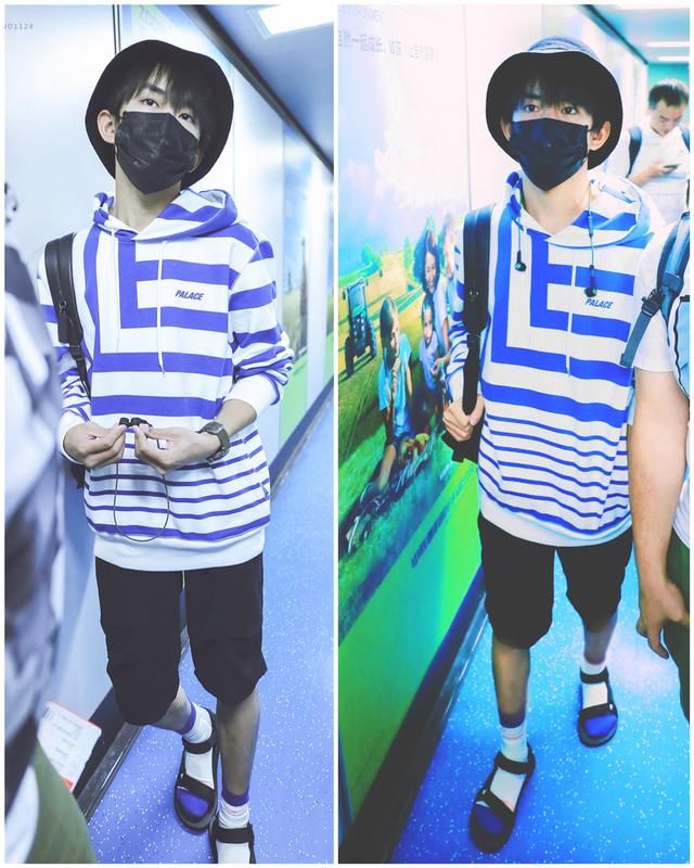 黄景瑜井柏然凉鞋+袜子是土还是时尚，不过宋茜的渔网袜才是亮点