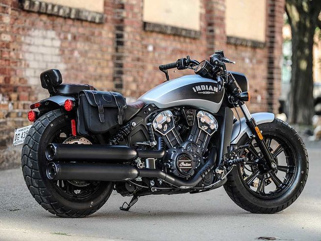 复古肌肉男:2018款印第安侦察兵Scout Bobbe