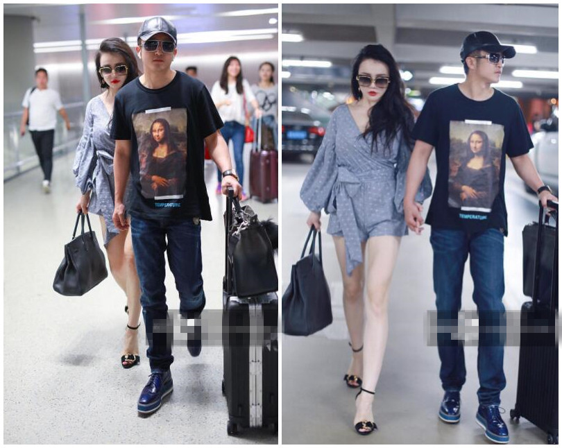 冉莹颖穿衣弃紧从宽合体邹市明，网友却吐槽：还是穿紧身的吧