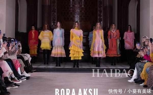 「呈现」BORA AKSU 2020秋冬系列于伦敦时装周绝美呈现,自由与浪漫共存