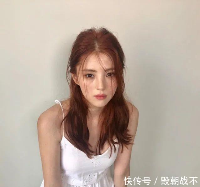 女生■韩素希发色成女生指定范本!其中脏橘色,黑发色最好看