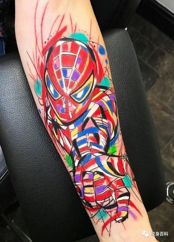 这些水彩纹身，容易把眼睛看花，你敢不敢看?