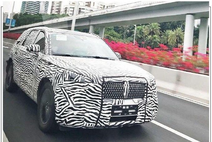  『进口』曝林肯国产飞行家谍照 搭进口3.0T发动机