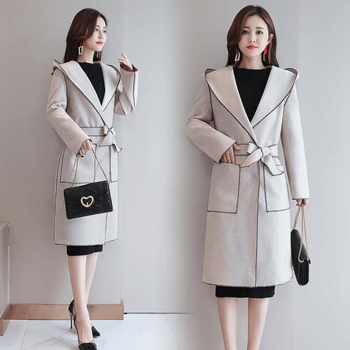 高端又时尚的毛呢外套,买件给妈妈穿,保暖又显气质