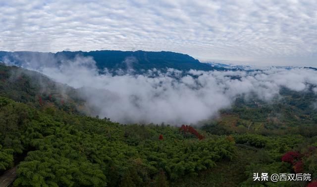 天台山后山天然山庄观景果然不错，感谢条友“听雨大漠孤烟”推荐