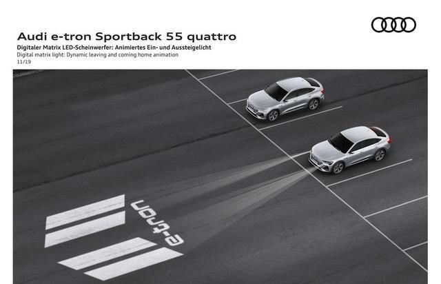  「tron」奥迪e-tron Sportback 谁说纯电不能玩溜背？