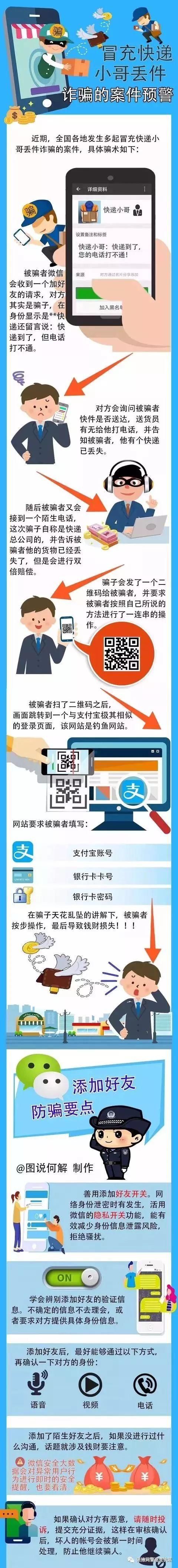 净网2018有“快递”加你微信？警惕新骗局！已有多人上当……