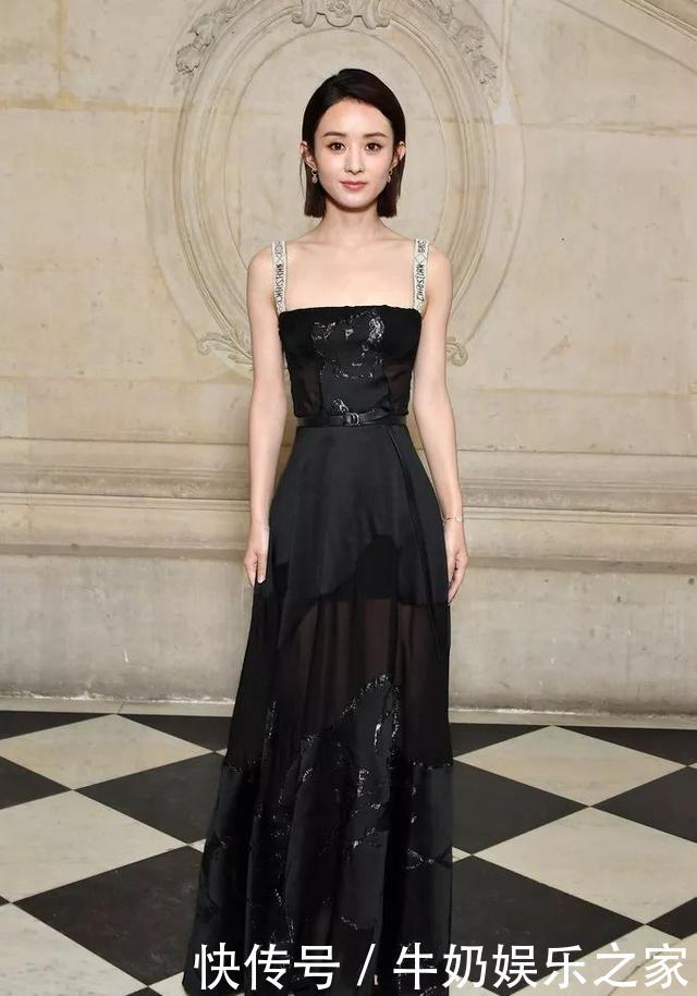 赵丽颖的腰已经够细了，没想到张韶涵更细，网友：“小腰精”！