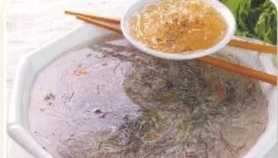  「发财」美食精选：发财鱼翅豆腐羹，茄汁鱼，金汤山药，白蘑咸菜炒肉丝的做法