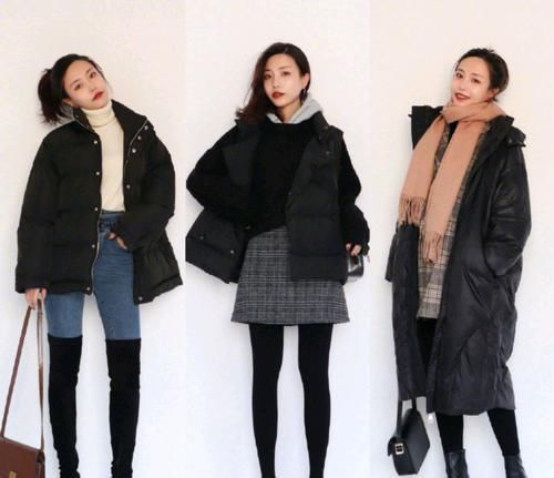  『高领毛线衣』小个子的穿搭指南，提高了腰线配对了颜色，你就是下一个时尚达人