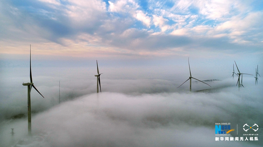 航拍:人间仙境大虎岭