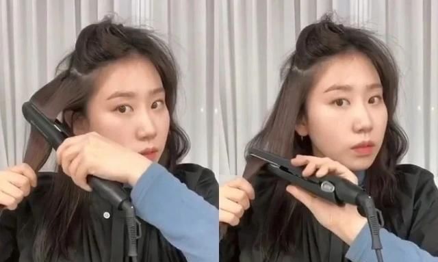  女生■韩国发型师分享女生4款中长发?造型技巧！手残也能轻松上手