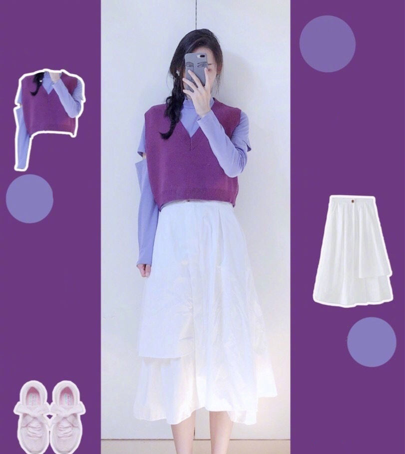 #任你选#一周穿搭不烦恼,可盐可甜的日常风,9套look任你选