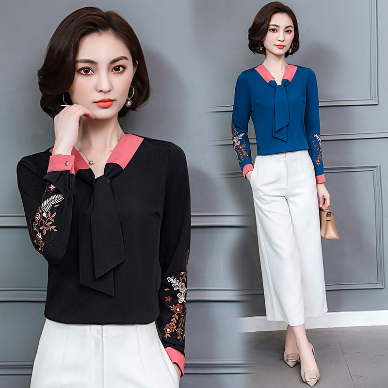 很多女人还在穿这种精致小衫，简单好看还减龄，洋气的不得了