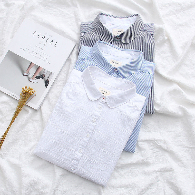 越来越多女人不喜欢裙子，太有眼光了，看中这么显瘦的衬衫