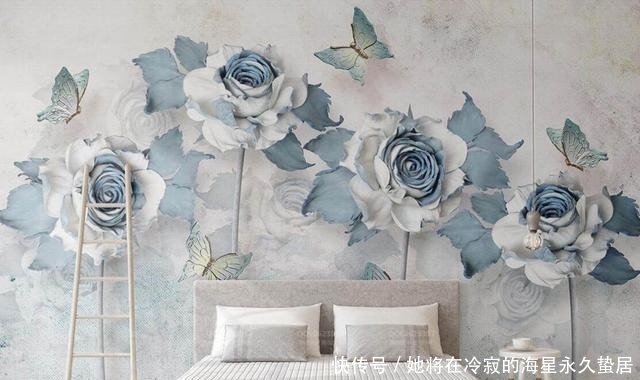  『墙面』墙面图案常见类型，植物花卉图案