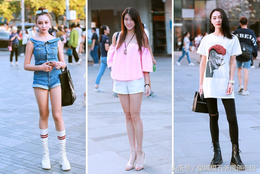 街拍:一个完美的搭配完全可以改变一个人的气质