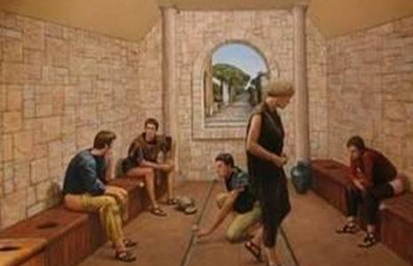 古罗马“坐便式”男厕火了，比亚洲蹲还舒服，世界闻名不是虚的