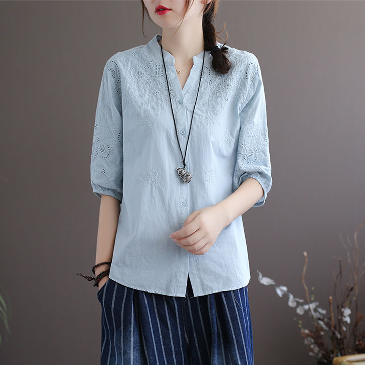 若你也是70后，秋天别穿毛衣，显气质的棉麻装，好穿洋气还减龄