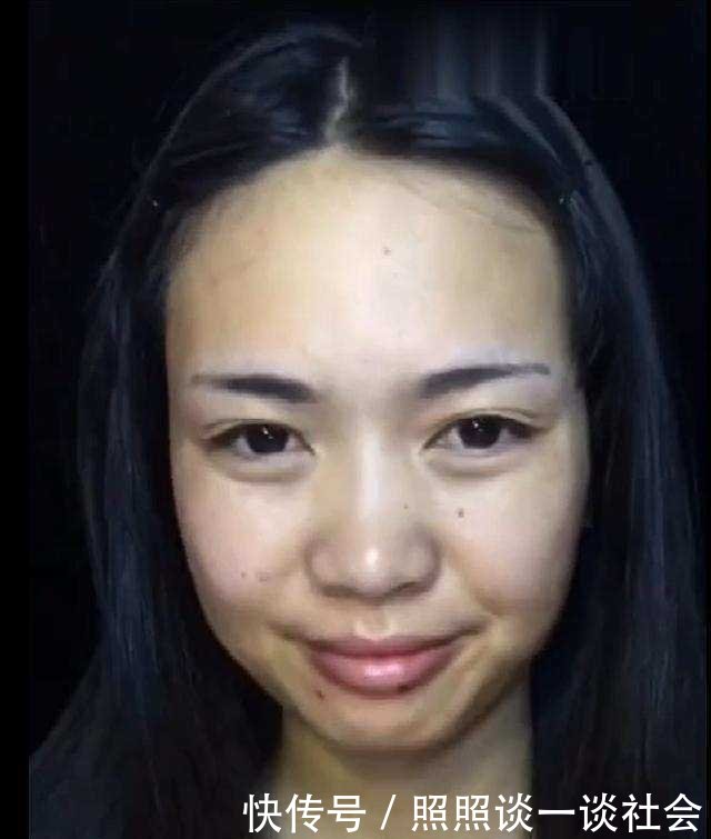 女子称结婚证下来了，可以卸妆了，网友我的眼睛！