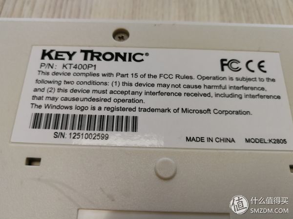 古董键盘-KEY TRONIC KT400国产键盘