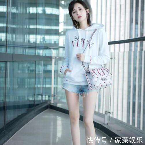 本以为鞠婧祎的短裤够短了，可看了古力娜扎，网友我服气！