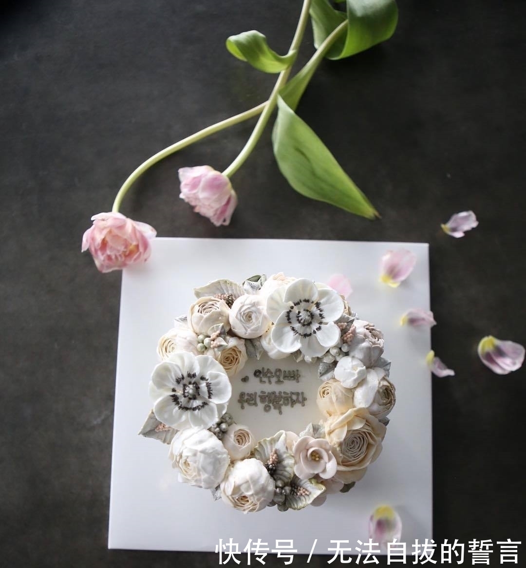 『制作』她做的鲜花蛋糕太撩人,看完后全世界都惊艳了!