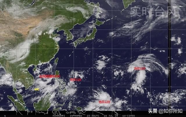 今年第7号台风“韦帕”酝酿中，已对准广东和海南