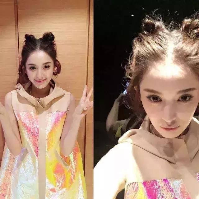 杨幂、热巴都中了这款减龄发型的毒，她们跟风扎萌翻了整个宇宙!