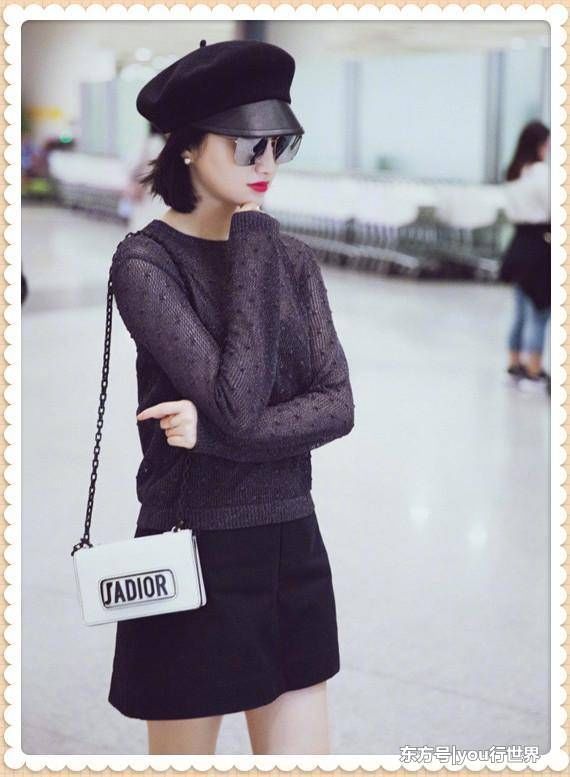 关晓彤厉害!21岁穿短裙竟比30岁景甜还女人，鹿晗功不可没