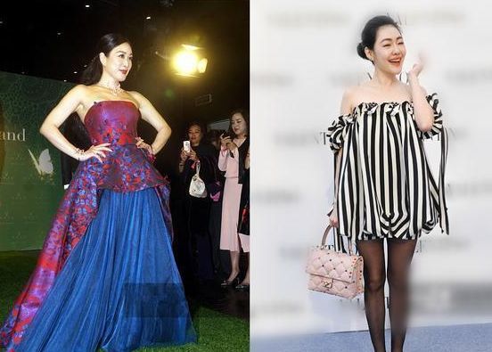 当小S与钟丽缇同穿抹胸裙，网友：终于知道丰腴和肥胖的差距了！