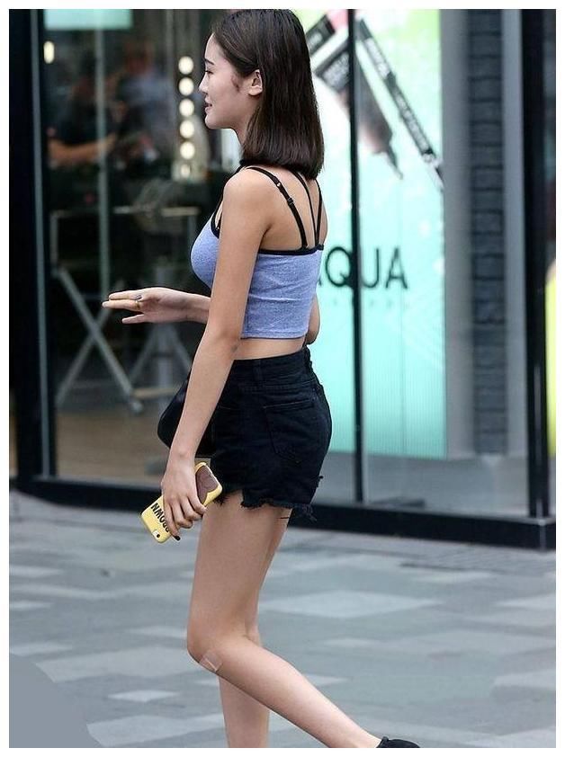 街拍：图2精致飘逸，图5性感清凉，图6身材姣好很养眼