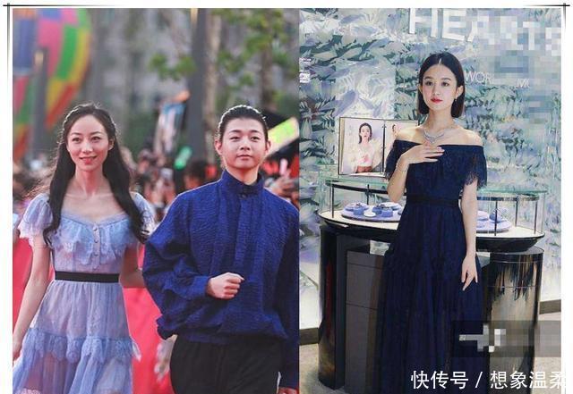 当35岁韩雪撞上31岁赵丽颖, 终于见识了大家闺秀和小家碧玉的差距