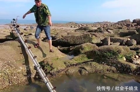  『抓鱼』男子花费半天抽干水就为抓鱼，果然没让人失望，这一条就足够了