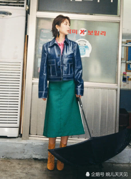 离开《香蜜》后，杨紫穿绿色裙子美得窒息，这腿是真实存在的吗？