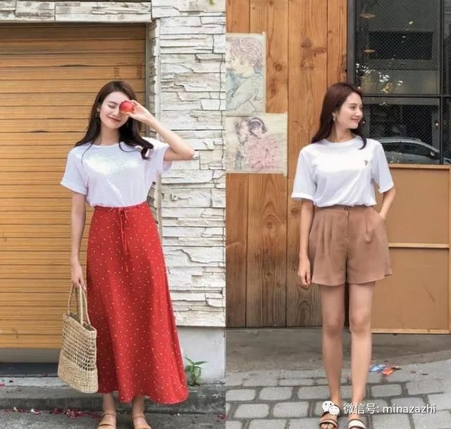 36度的天该怎么穿？40套清新or淑女or帅气的韩系chic穿搭 照着穿