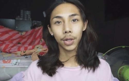 泰国小哥化妆后太美,这技术让人佩服!