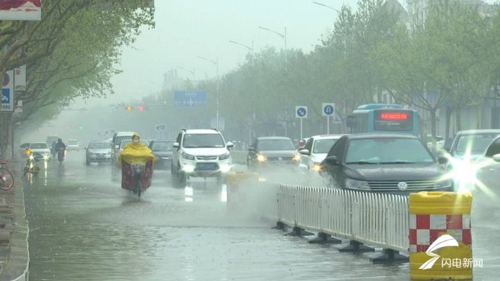  「和半岛地区」强对流天气结束！山东100个县市区降水总量6.3亿方