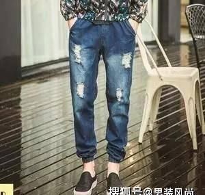  牛仔裤@春夏季男士破洞牛仔裤的穿搭注意事项，直男们GET起来！