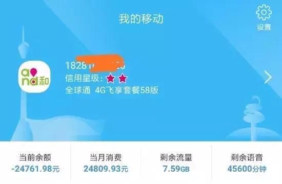 一醒来手机突然欠费几十万?四川移动用户蒙圈了!官方这样回应……