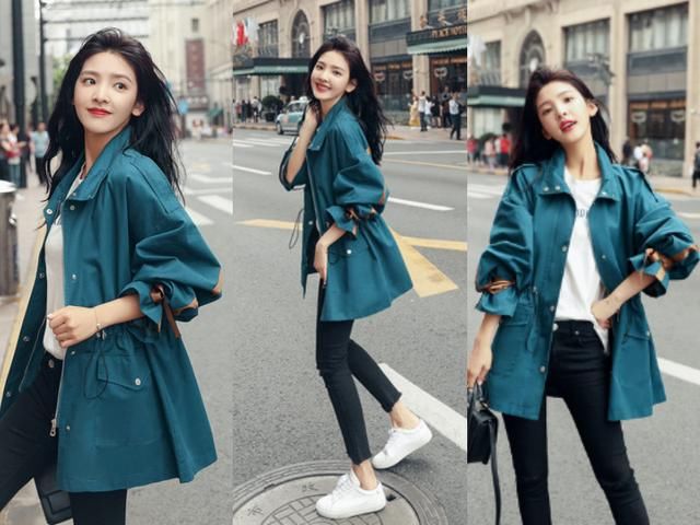 今年流行的风衣款式，搭配这4对平底鞋，不仅舒适还特时髦！