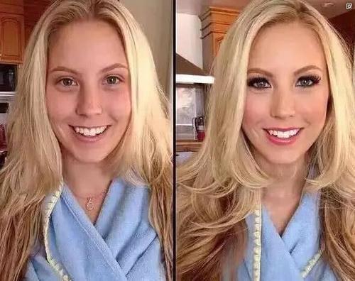 娱乐八卦：化妆前后真的是一个人吗？不愧为四大邪术之一！网友：