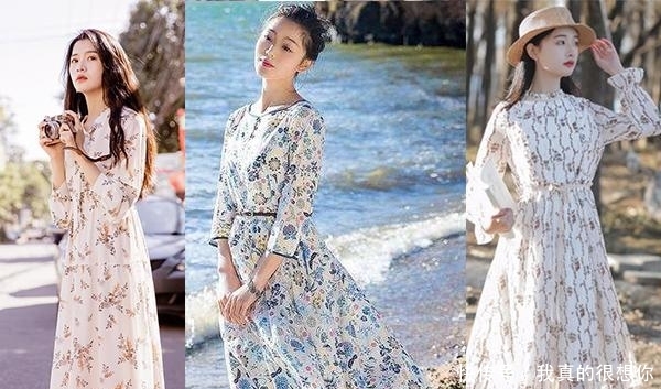 『碎花』阳春三月，春游最美季，碎花裙挑起大梁，诠释春天的魅力和浪漫